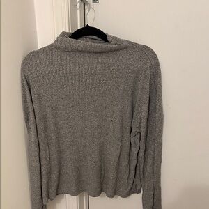 a new day Gray Cowl Neck Sweater